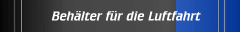 Behälter für die Luftfahrt